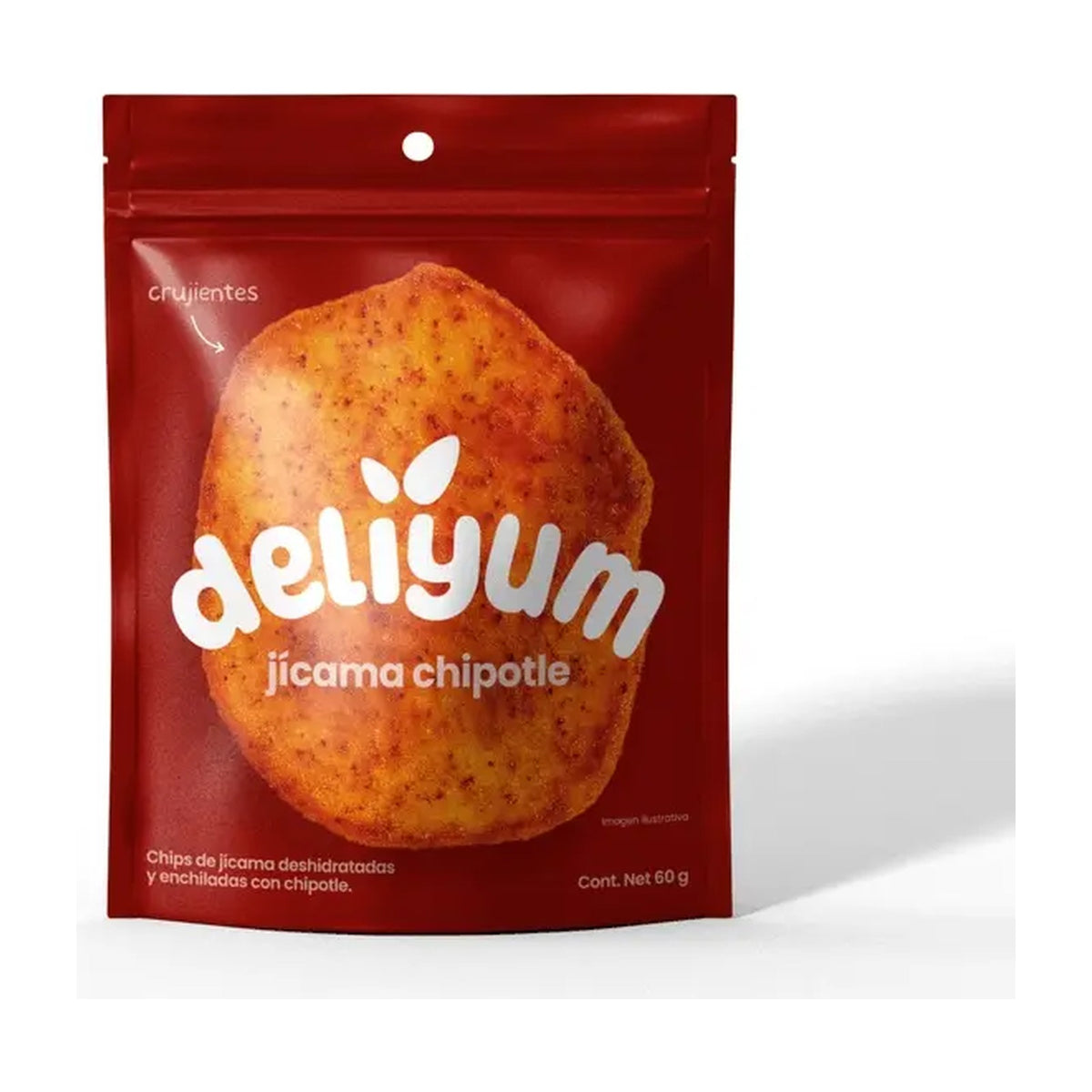 Deliyum Chips Jícama Chipotle 60 g