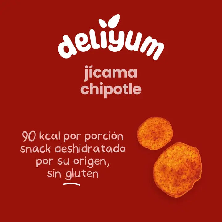 Deliyum Chips Jícama Chipotle 60 g