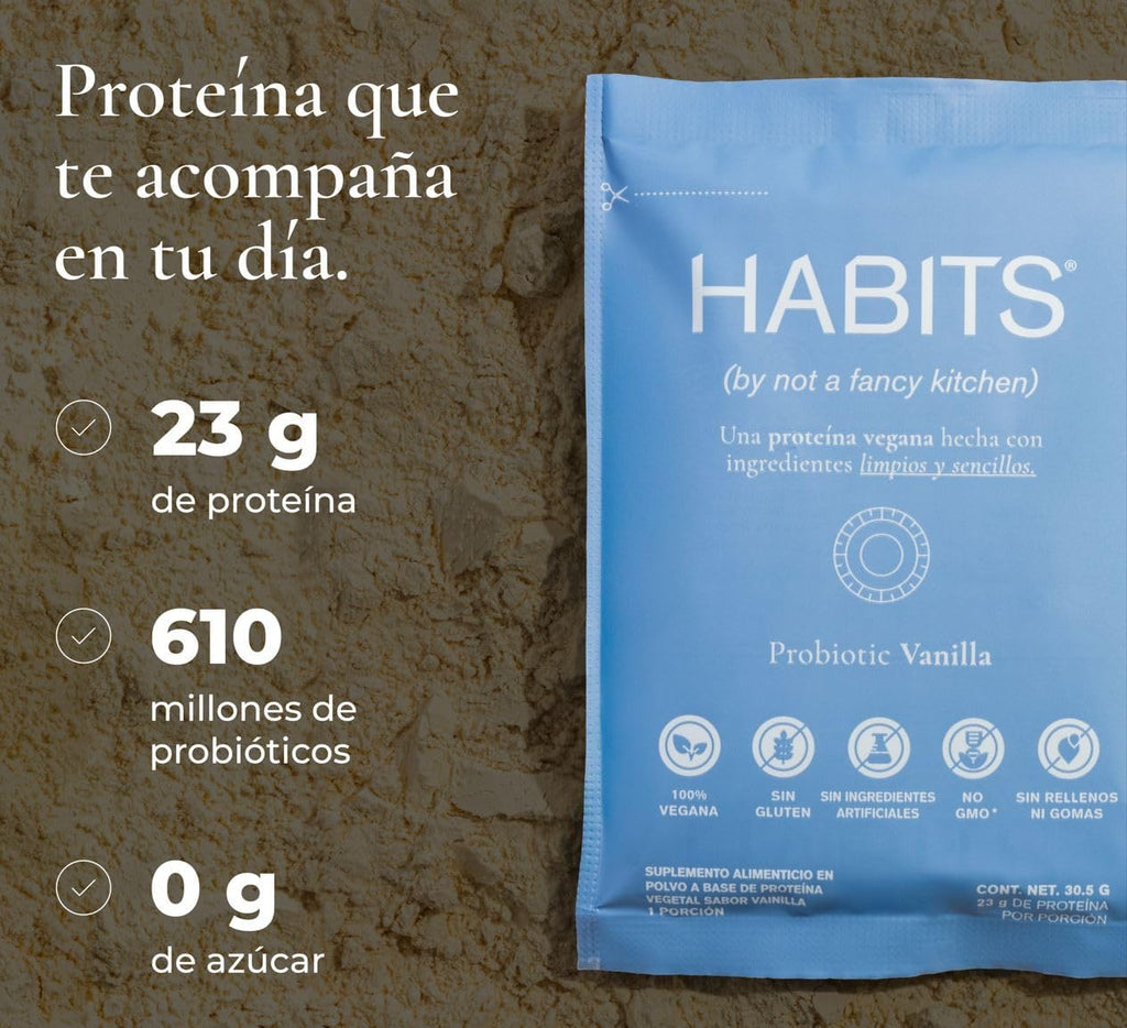 Habits Sachet Proteína 23 g Vainilla