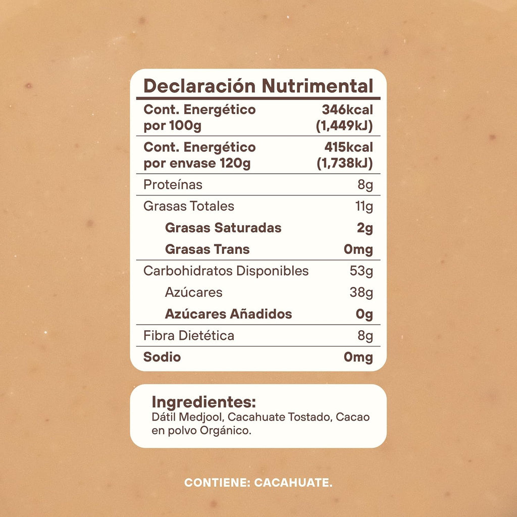 Dat Snack Dátil Peanut Butter