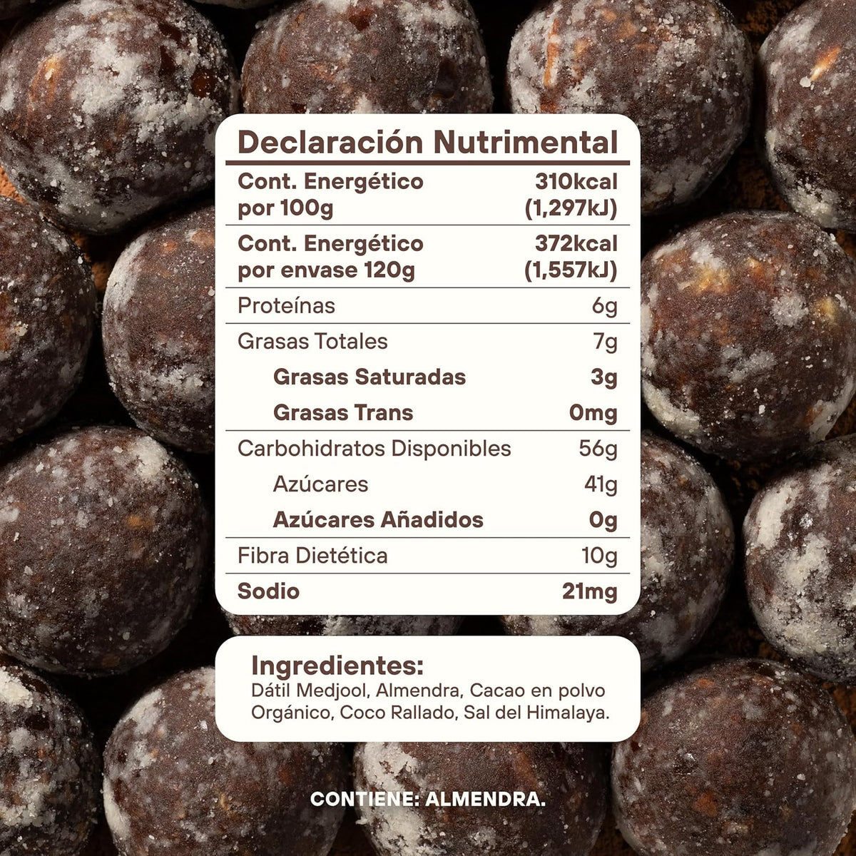 Dat Snack Dátil Cacao Coco
