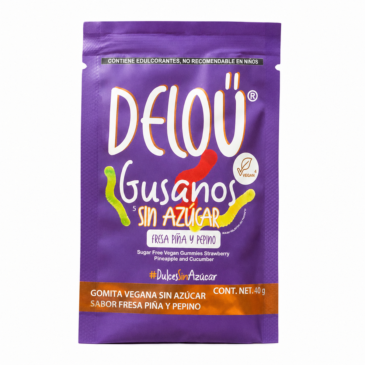Delou Gummies Gusanos