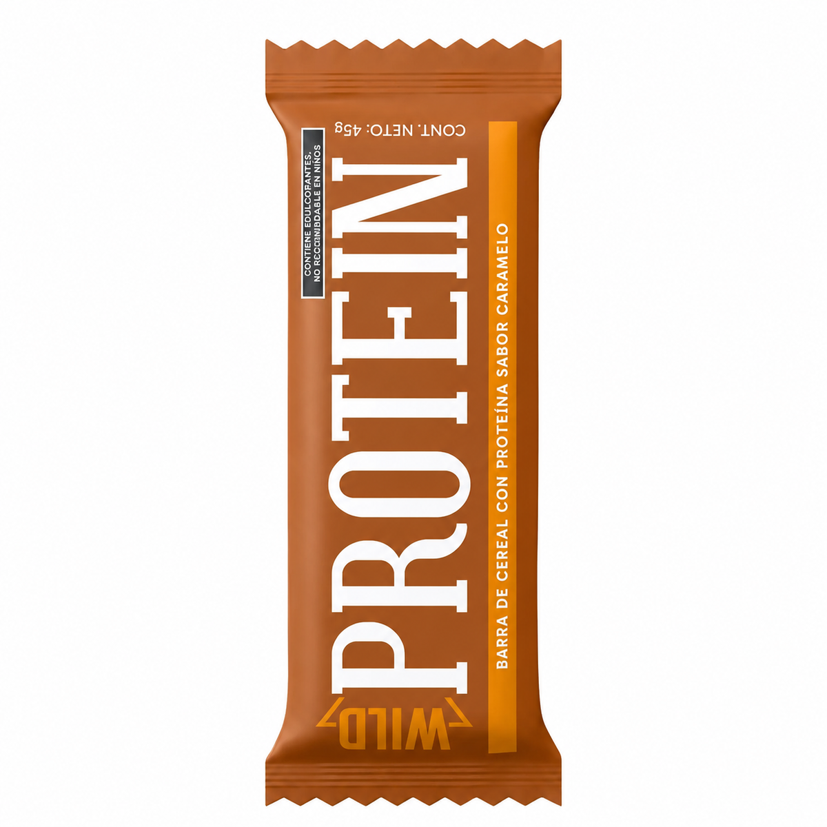 Wild Protein Bar Caramelo 45 g - 15 g P