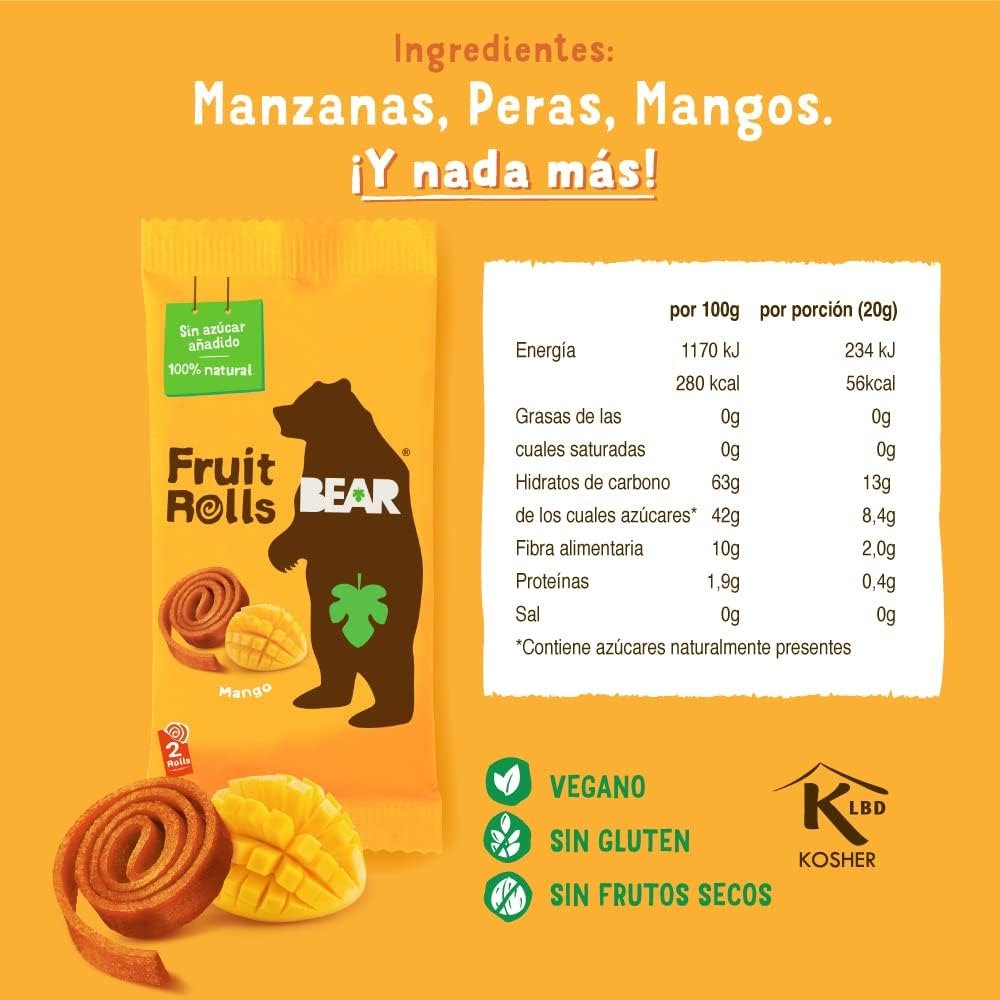 Bear Fruit Roll Mango