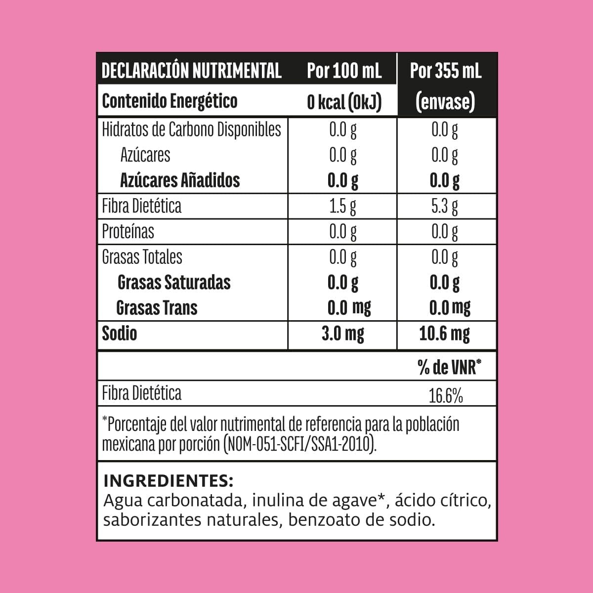 Ben-dita Frambuesa 355 ml